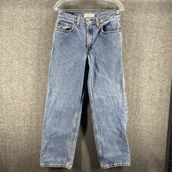 Levis Jeans Mens 18 Blue Regular‎ Mid Rise Relaxed Fit Straight Western - Picture 1 of 13